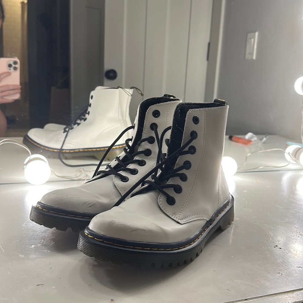 white dr martens